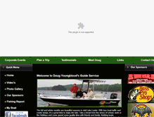 Tablet Screenshot of fishlanier.com